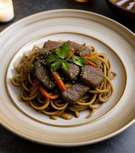 For-1: Beef & Vegetable Stir-Fry With Noodl recipe image