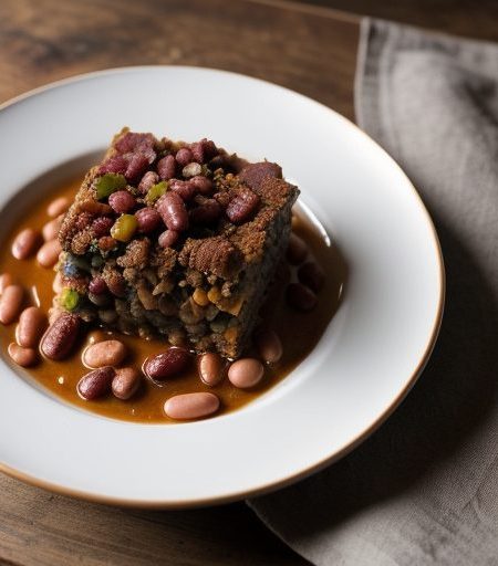 Forth of July Bean Casserole recipe image