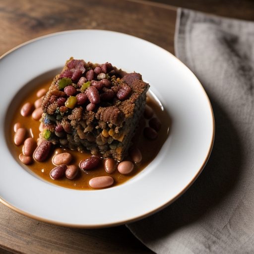 Forth of July Bean Casserole recipe image