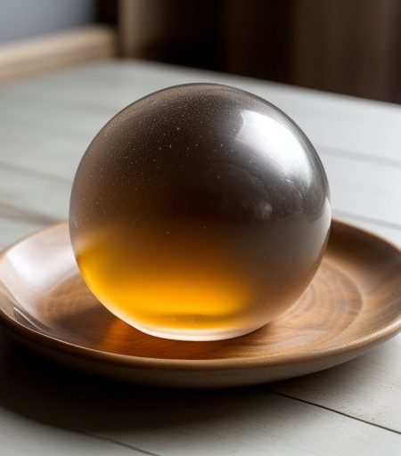 Fortune Telling Crystal Ball Gelatine Mold (K recipe image