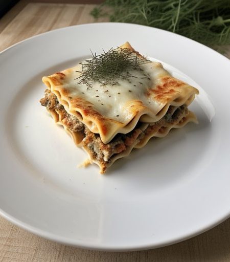 Four-Cheese Lasagna recipe image
