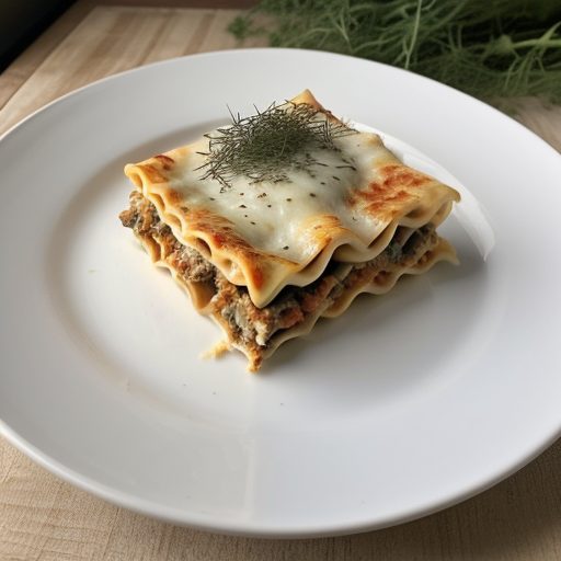 Four-Cheese Lasagna recipe image