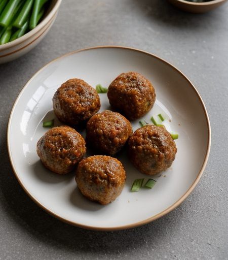 Four Happiness Meatballs recipe image