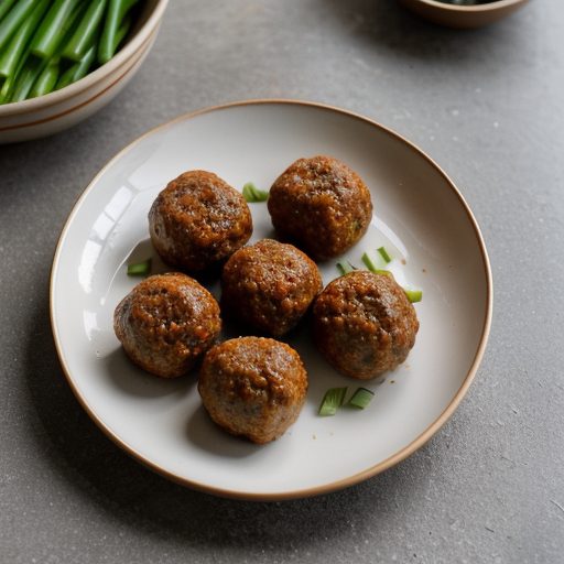 Four Happiness Meatballs recipe image