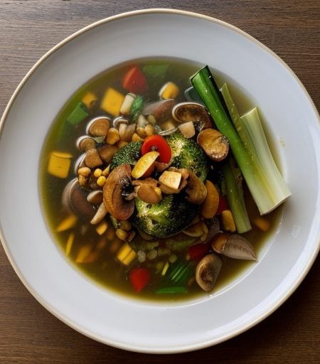 Four Kinds of Steamed Vegetables recipe image