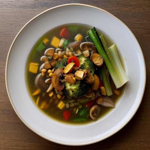 Four Kinds of Steamed Vegetables recipe image
