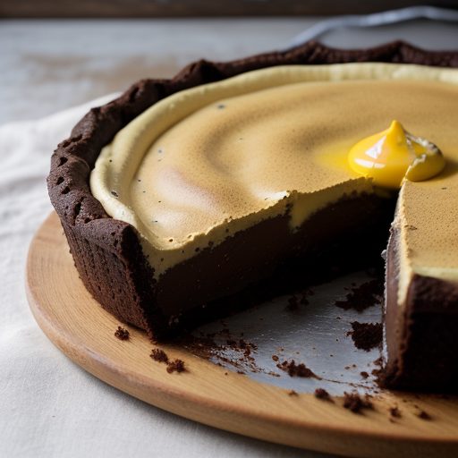 Four-Minute Brownie Pie recipe image
