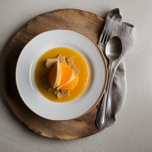 Four-Orange Custard recipe image
