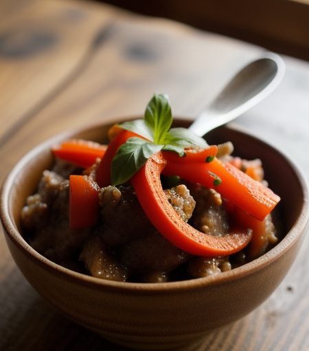 Four-Pepper Relish recipe image