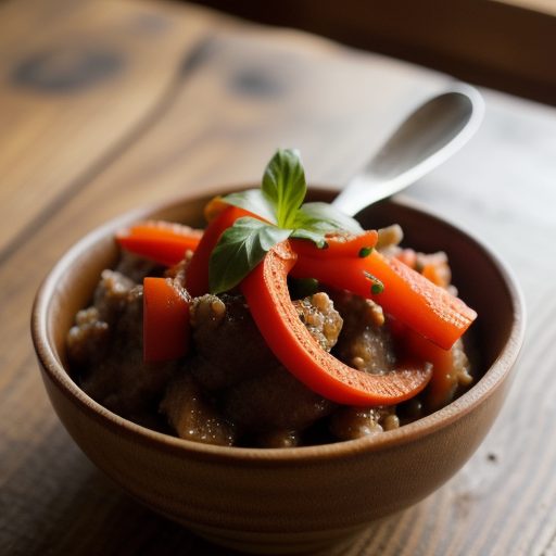 Four-Pepper Relish recipe image