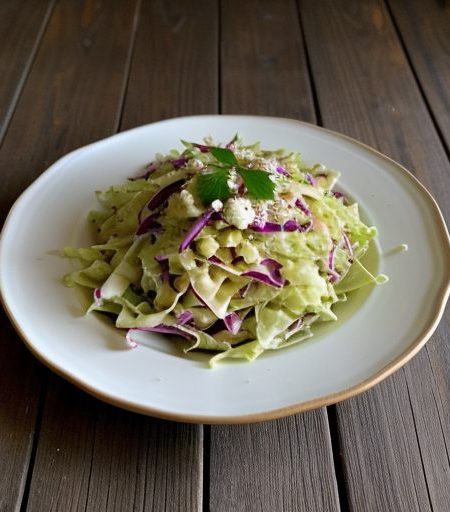 Four Vinegar Cole Slaw recipe image