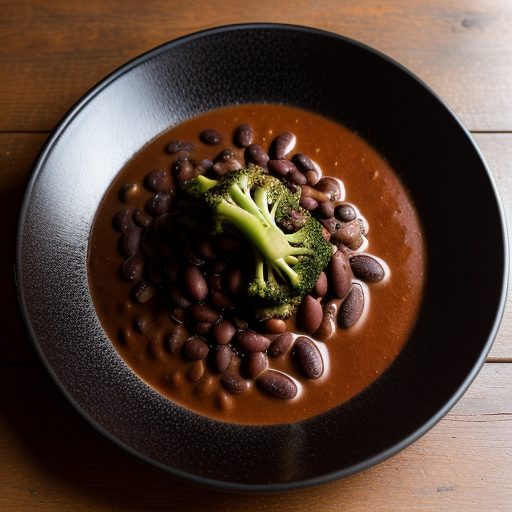 Fourby Chili (Black Beans~ Beer~ & Broccoli recipe image