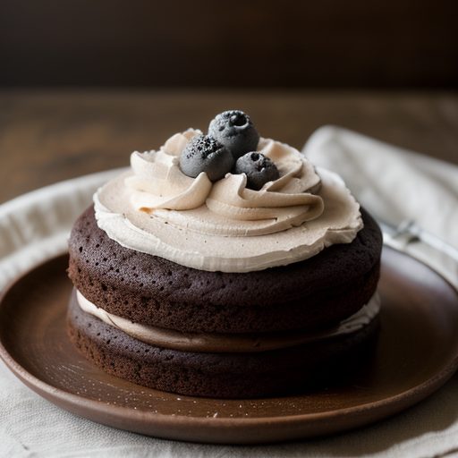 Frangelico Chocolate Cake With Frosting recipe image