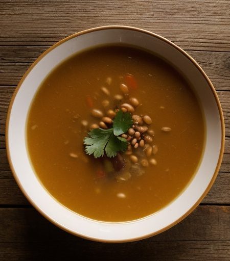 Frankfurter Bohnensuppe (Bean Soup With Frank recipe image