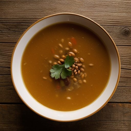 Frankfurter Bohnensuppe (Bean Soup With Frank recipe image