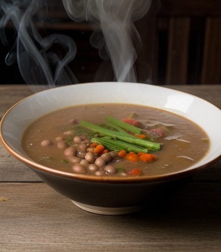 Frankfurter Bohnensuppe (Bean Soup With Frankfurters recipe image