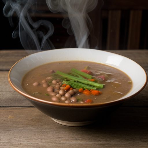 Frankfurter Bohnensuppe (Bean Soup With Frankfurters recipe image