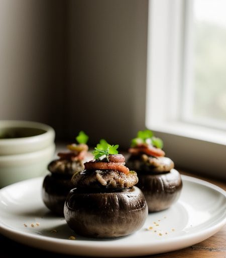 Fred Goslin's Stuffed Mushrooms recipe image