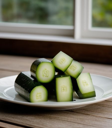 Freezer Cucumber Pickles recipe image