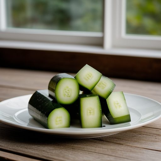 Freezer Cucumber Pickles recipe image