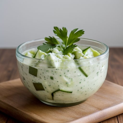 Freezer Cucumber Salad recipe image