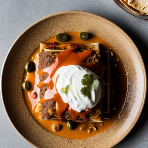 Freezer Mix Enchilada Casserole recipe image