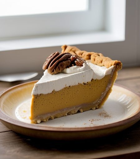 Freezer Pumpkln Pie recipe image