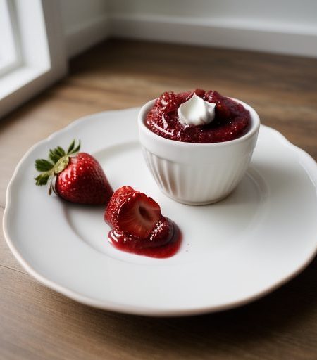Freezer Strawberry Jam recipe image