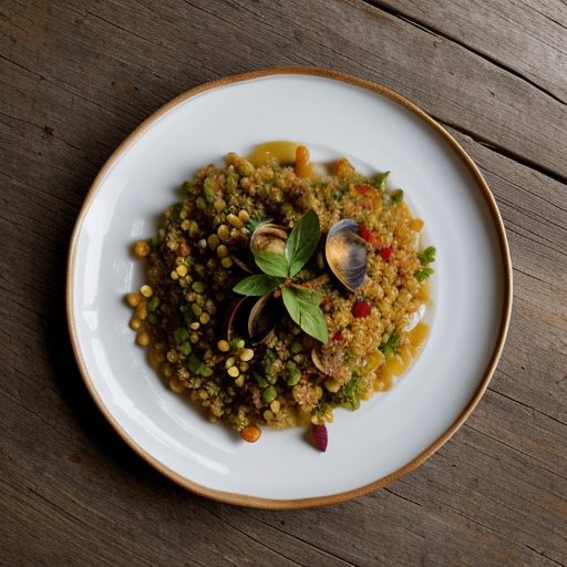 Fregula With Clams and Chilis recipe image