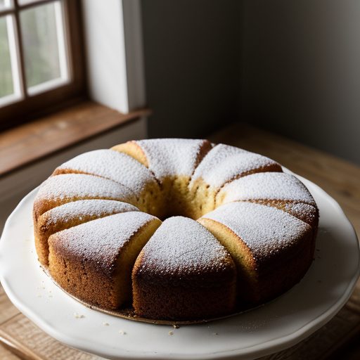 French Apple Cake With Apricot Glaze recipe image