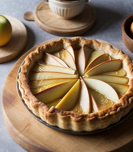 French Apple Tart recipe image