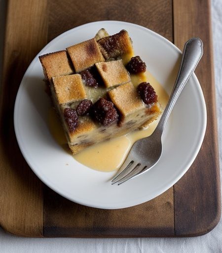 French Bread Pudding With Clear Rum Sauce - Commander's P recipe image