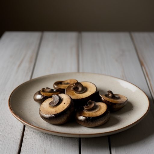 French Champignons (Broiled Mushrooms recipe image
