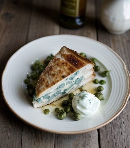 French Chicken W/Roquefort and Garlic recipe image