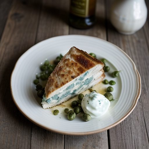 French Chicken W/Roquefort and Garlic recipe image