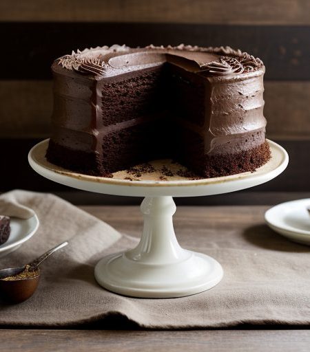 French Chocolate Cake recipe image