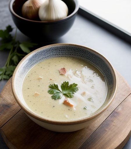 French Garlic Soup - Country Living recipe image