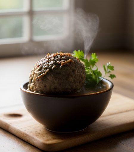 French Meatball Soup recipe image