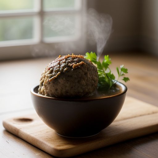 French Meatball Soup recipe image