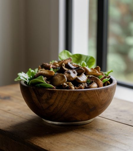 French Mushroom Salad recipe image