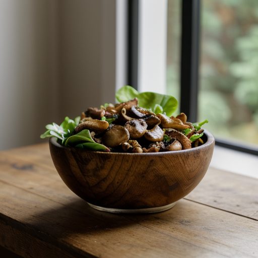 French Mushroom Salad recipe image