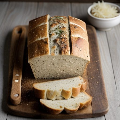 French Onion~ Garlic & Cumin Bread recipe image