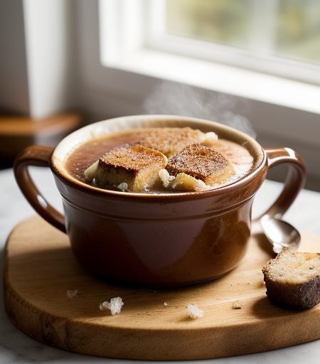 French Onion Soup With Croutons2 recipe image