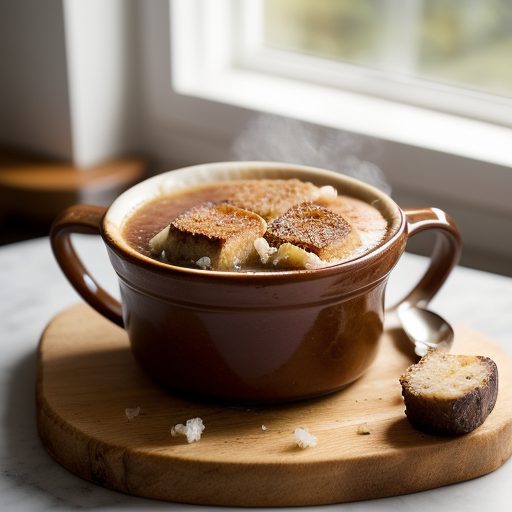 French Onion Soup With Croutons2 recipe image