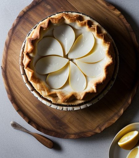 French Pear Pie recipe image