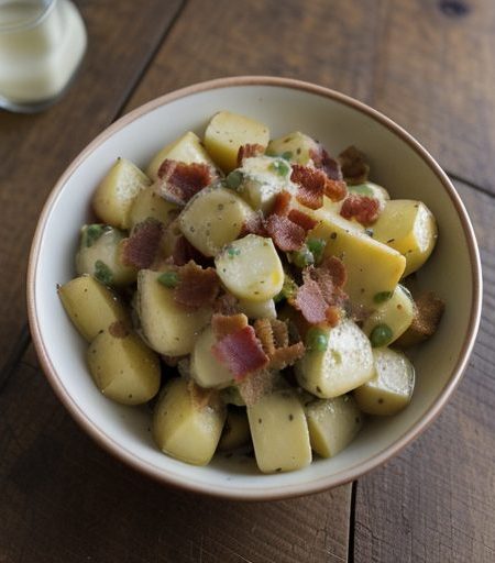 French Potato Salad With Bacon recipe image
