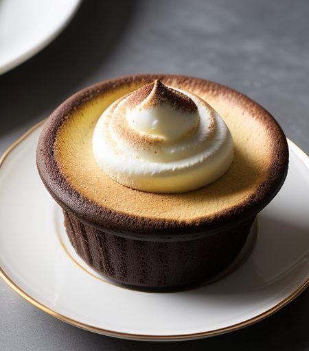 French Silk Souffle - Lite recipe image