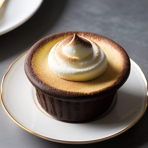 French Silk Souffle - Lite recipe image