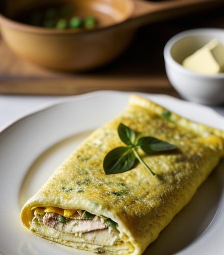 French Style Omelet: James Beard Method recipe image