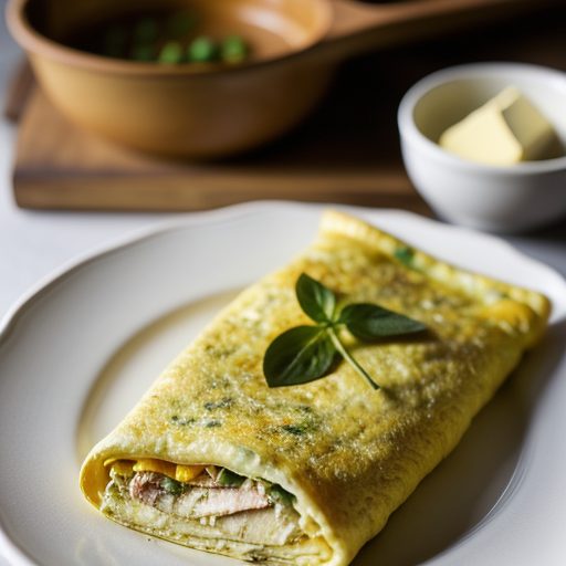 French Style Omelet: James Beard Method recipe image